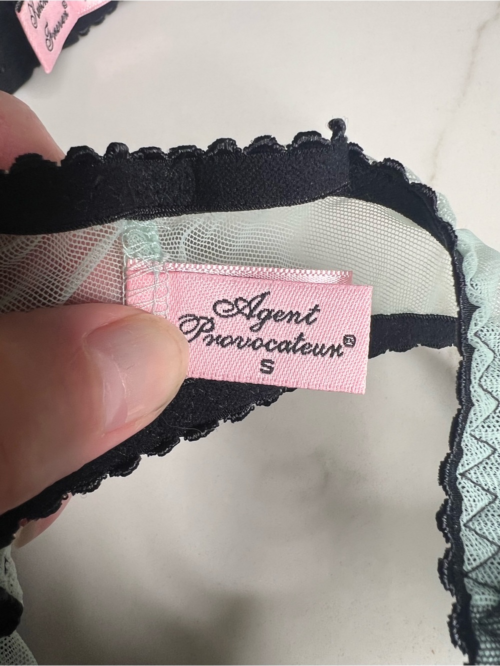 Agent Provocateur Bra and Panty set 32 A S Knickers Forever - Picture 8 of 8